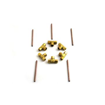 John Deere 6404, 6466 Fuel Line Leak Off Kit | Replaces RE27786