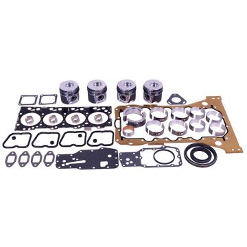 Major Overhaul Kit fits NEF N45, naturally aspirated, 2 valve,  tier 2, 1.15mm thick head gasket